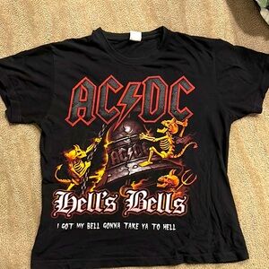 AC/DC Hell's Bells Graphic T-Shirt